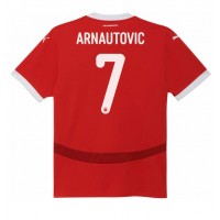 Moški Nogometni dresi Avstrija Marko Arnautovic #7 Domači EP 2024 Kratek Rokav